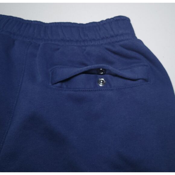 Nike Men's Size S Explosive Club Fleece Sweat Shorts Navy Blue Pre-Owned - Picture 6 of 10